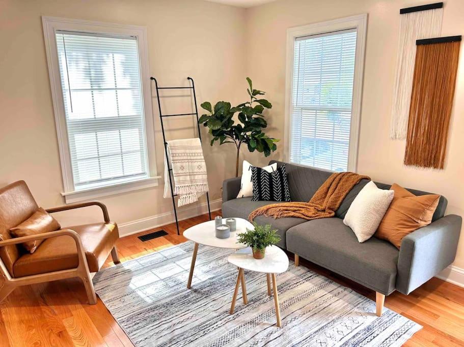 Cozy Boho Home Close To Short North/Osu Campus/Downtown コロンバス エクステリア 写真